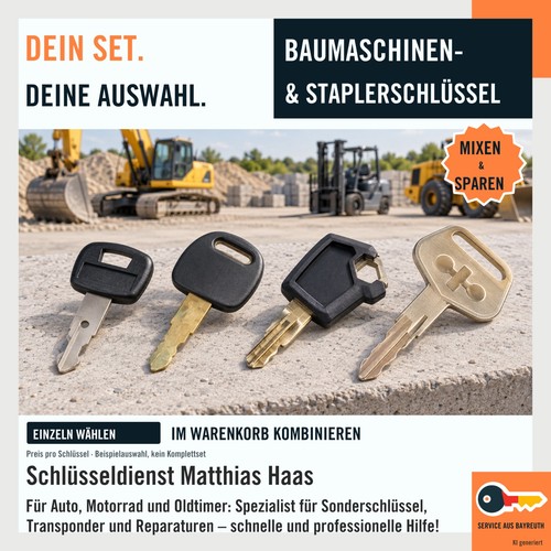 Baumaschinenschlüssel