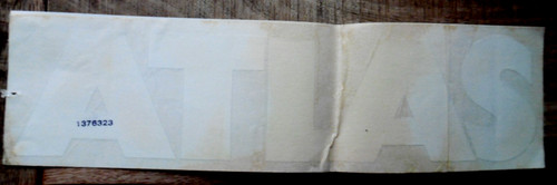 Werbe aufkleber atlas - werbe-aufkleber, bagger
