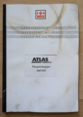 Atlas terex raupenbagger - atlas,